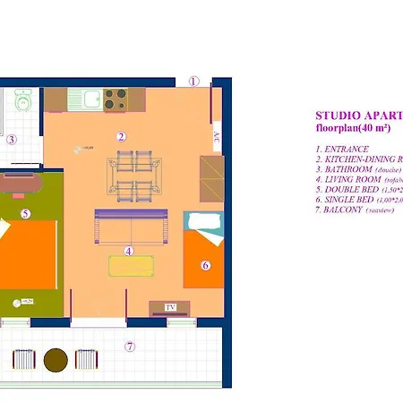 Apartament Mikros Gialos Apartments *